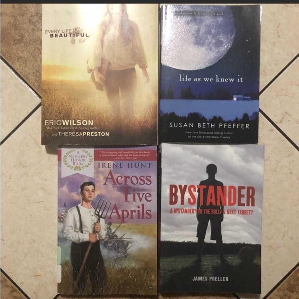 4 books like new